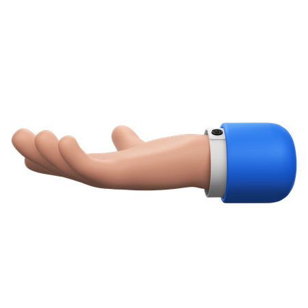 Hilfe anfordern Handbewegung  3D Icon