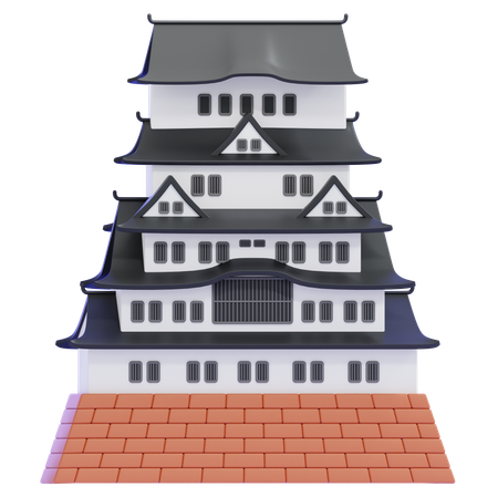 Himeji Castle  3D Icon