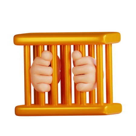 Hinter Gittern  3D Icon