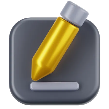 Notiz  3D Icon