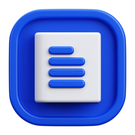 Notiz  3D Icon