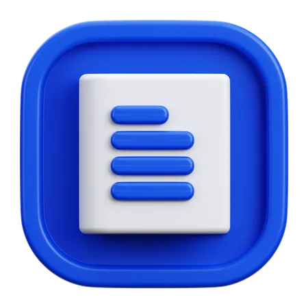 Notiz  3D Icon