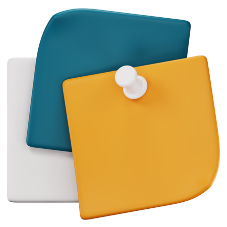 Notiz  3D Icon