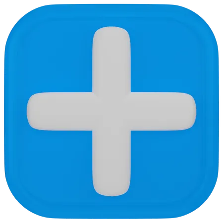 Hinzufügen  3D Icon