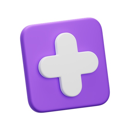 Hinzufügen  3D Icon