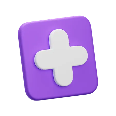 Hinzufügen  3D Icon