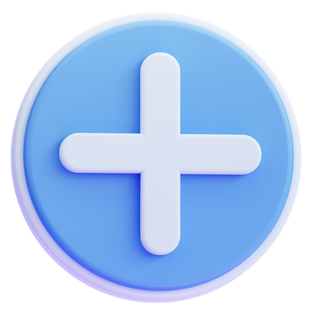 Hinzufügen  3D Icon