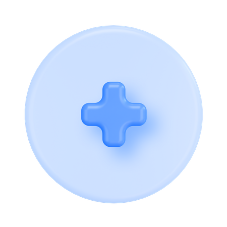 Hinzufügen  3D Icon