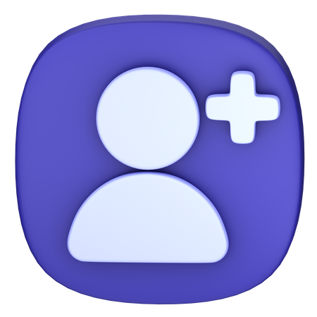 Hinzufügen  3D Icon