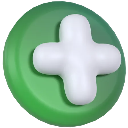 Hinzufügen  3D Icon