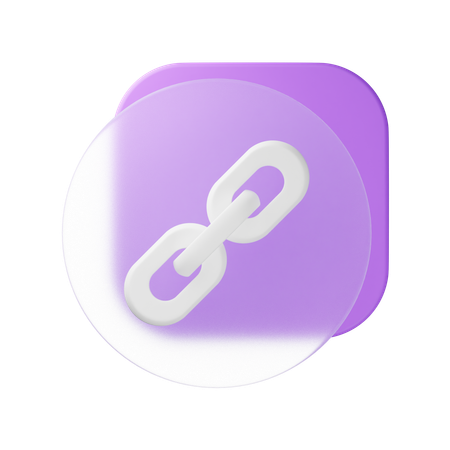 Hiperlink  3D Icon