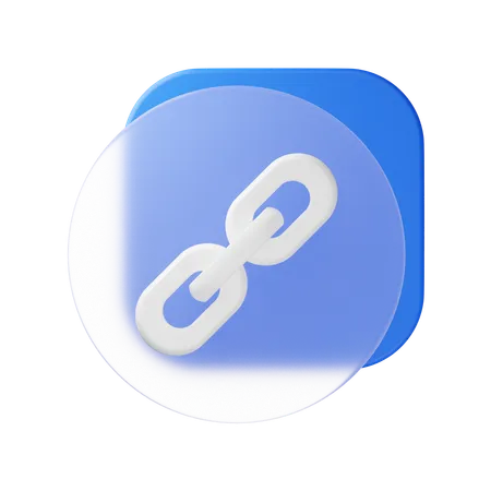 Hiperlink  3D Icon