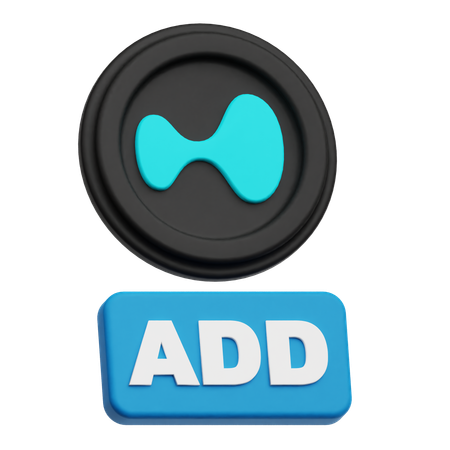 Hiperlíquido adicionar  3D Icon