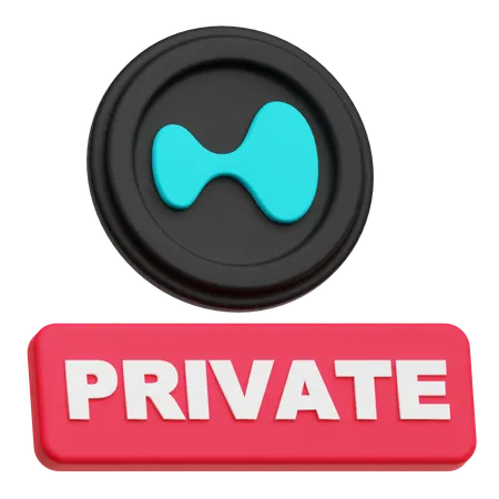Hiperlíquido privado  3D Icon