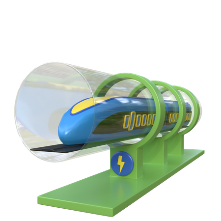 Hiperloop  3D Icon