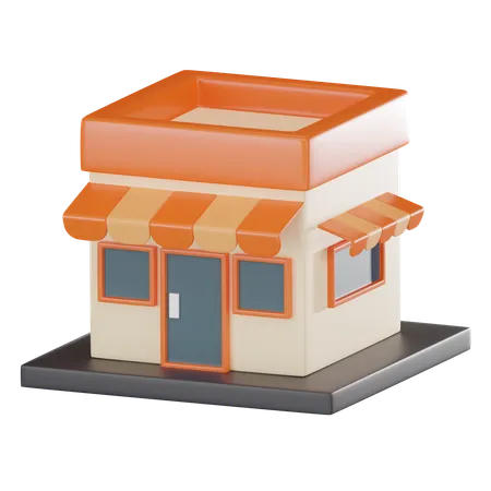 Hipermercado  3D Icon