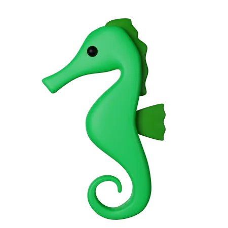 Hippocampe  3D Icon