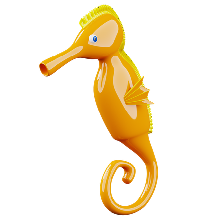 Hippocampe  3D Icon