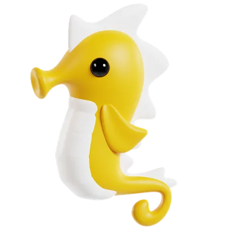 Hippocampe  3D Icon