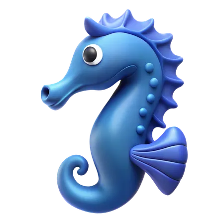 Hippocampe  3D Icon