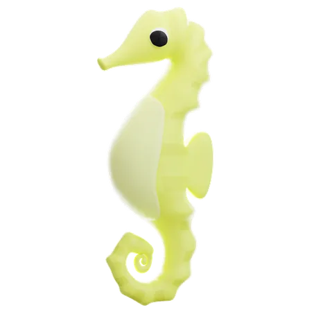 Hippocampe  3D Icon