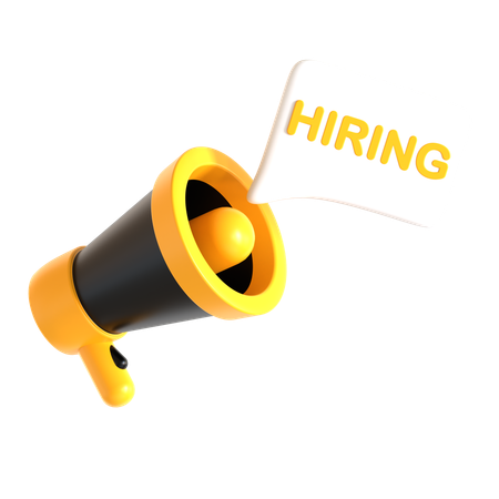 Hiring Job  3D Icon