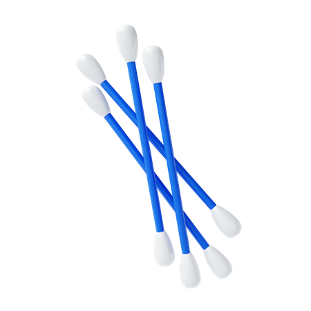 Cotonetes  3D Icon
