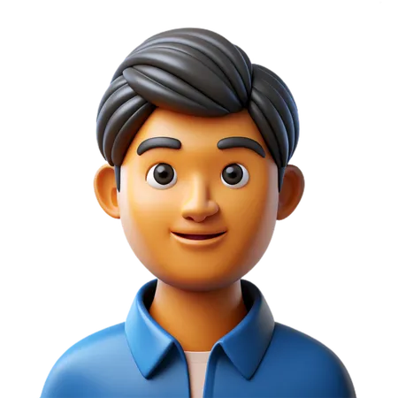 People Avatar 3 D 3D Icon