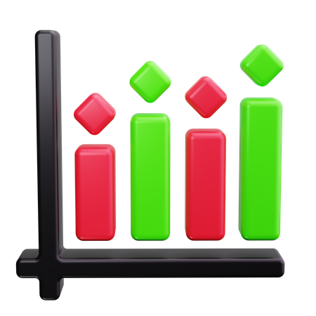 Histogram  3D Icon