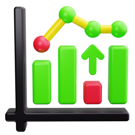 Histogram  3D Icon