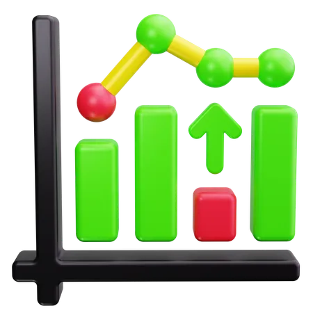 Histogram  3D Icon