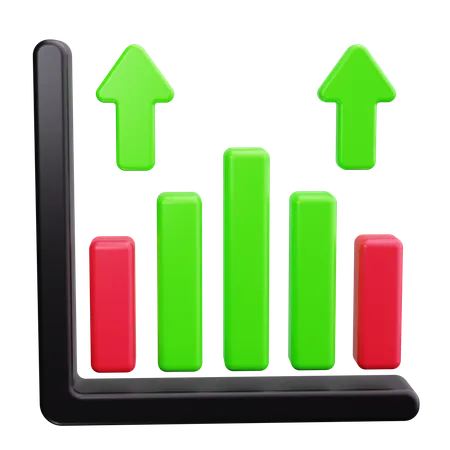 Histogram  3D Icon