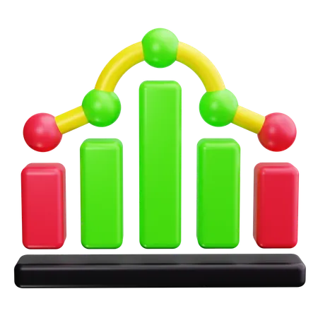 Histogram  3D Icon