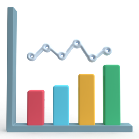 Histogram  3D Icon