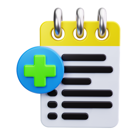 Cuadro medico  3D Icon