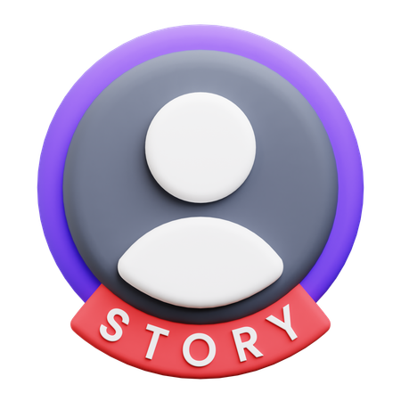 Historia de las redes sociales  3D Icon