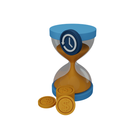 Historia financiera  3D Icon