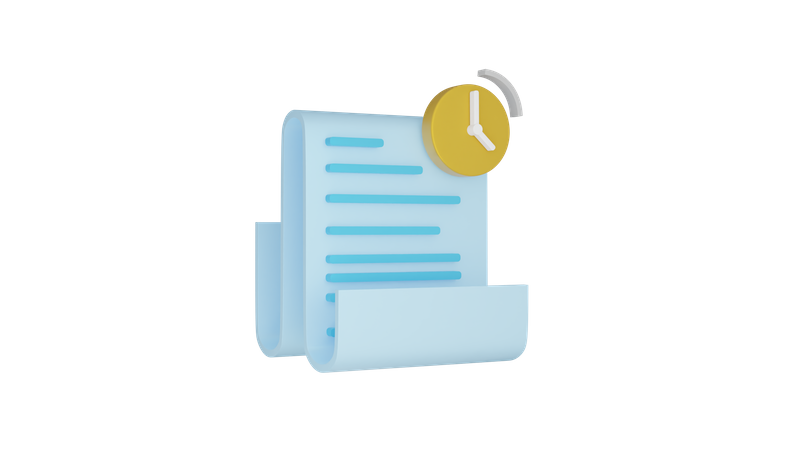 Histórico de conversa  3D Icon