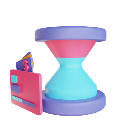 Histórico de transações  3D Icon
