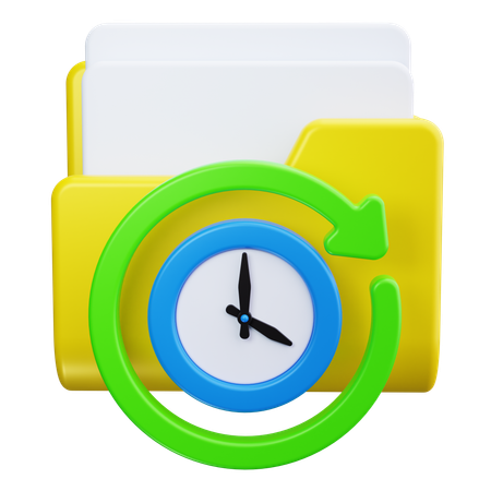 Histórico de transferência ftp  3D Icon