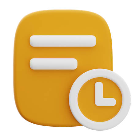 歴史  3D Icon