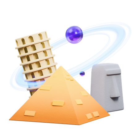 History  3D Icon