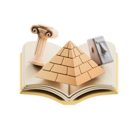 History  3D Icon