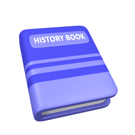 History Book  3D Icon