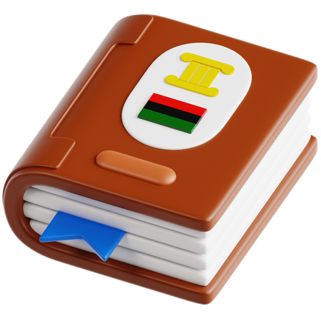 History Book  3D Icon