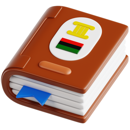 History Book  3D Icon