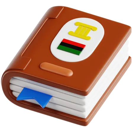 History Book  3D Icon