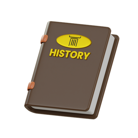 History Book  3D Icon