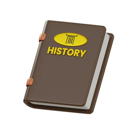 History Book  3D Icon