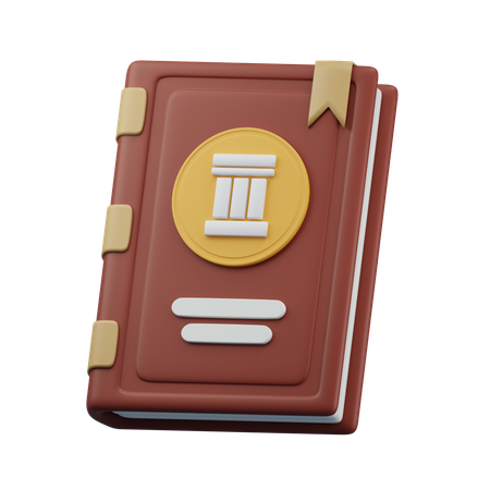 History Book  3D Icon